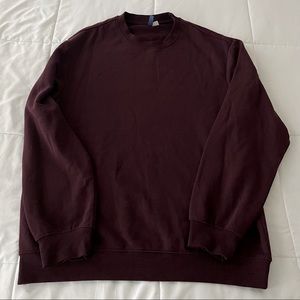 5/$20🌱H&M wine sweatshirt size L